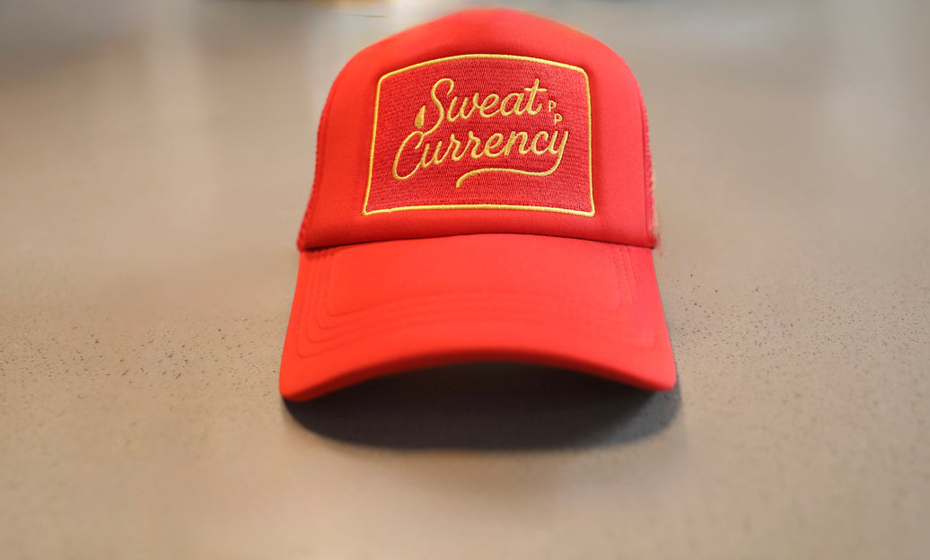 "Sweat Currency" Lifestyle Trucker