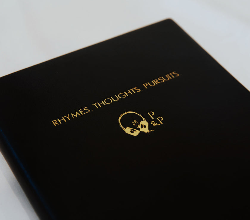 "Rhymes.Thoughts.Pursuits" Notebook