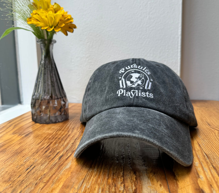"Pursuits & Playlists" Dad Hat (Multiple Colors)