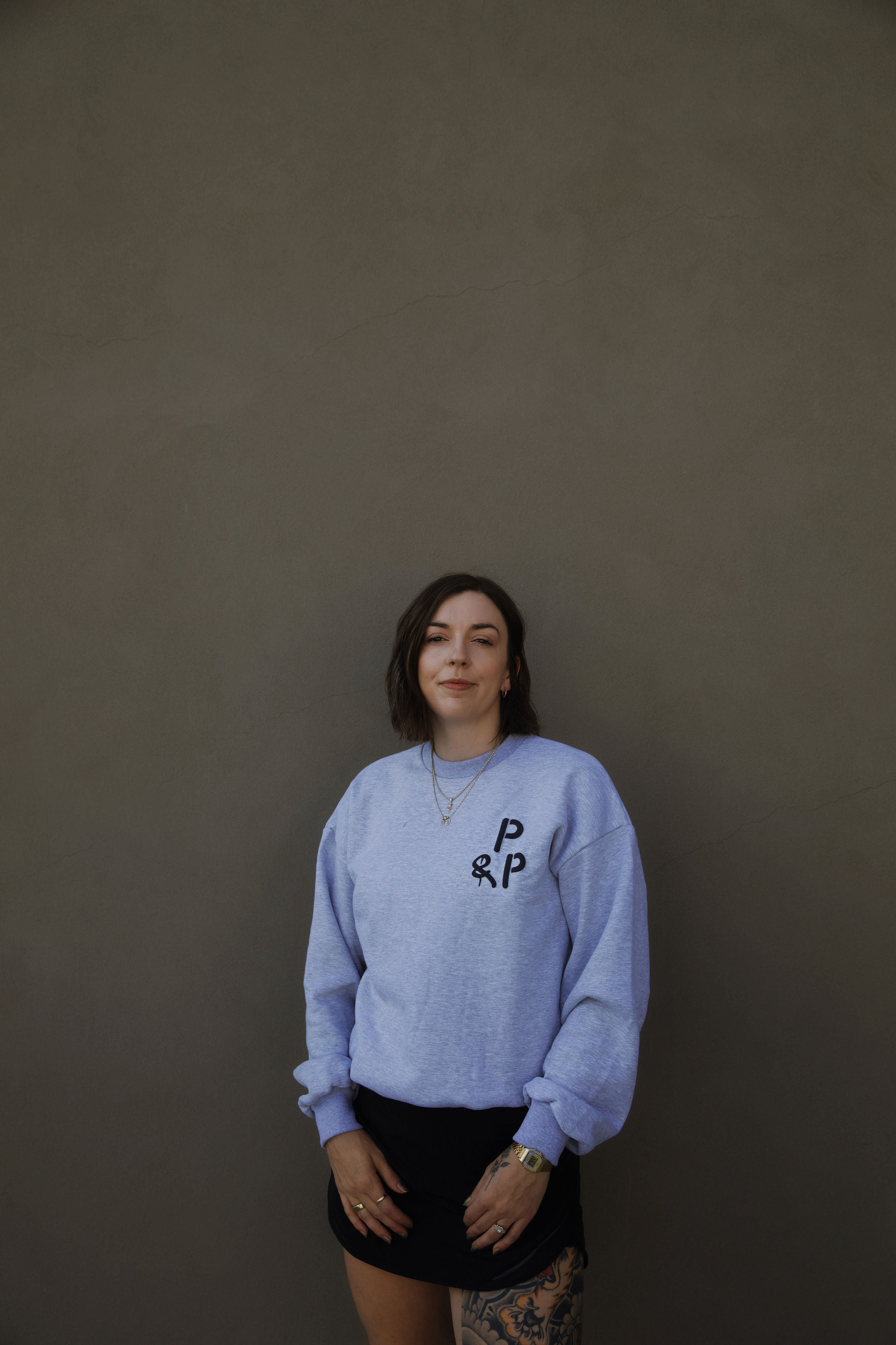 Pursuits and Playlists "Flagship" Oversized Crewneck