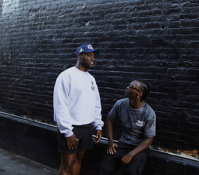 Pursuits and Playlists "Flagship" Oversized Crewneck