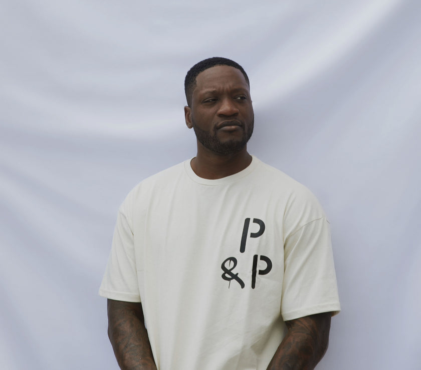 "Spaceship & Globe" Oversized Tee (Creme)