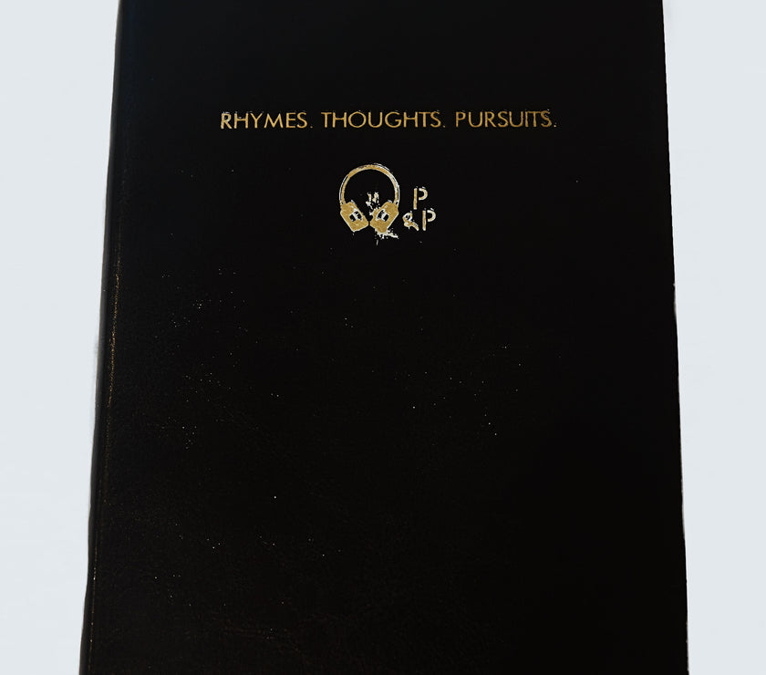 "Rhymes.Thoughts.Pursuits" Notebook